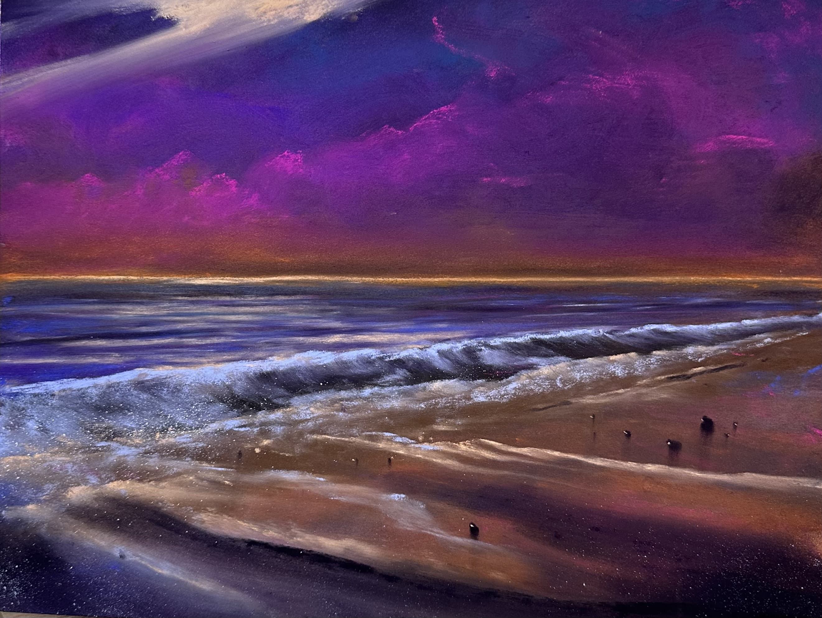 Bright Night  11 x 14