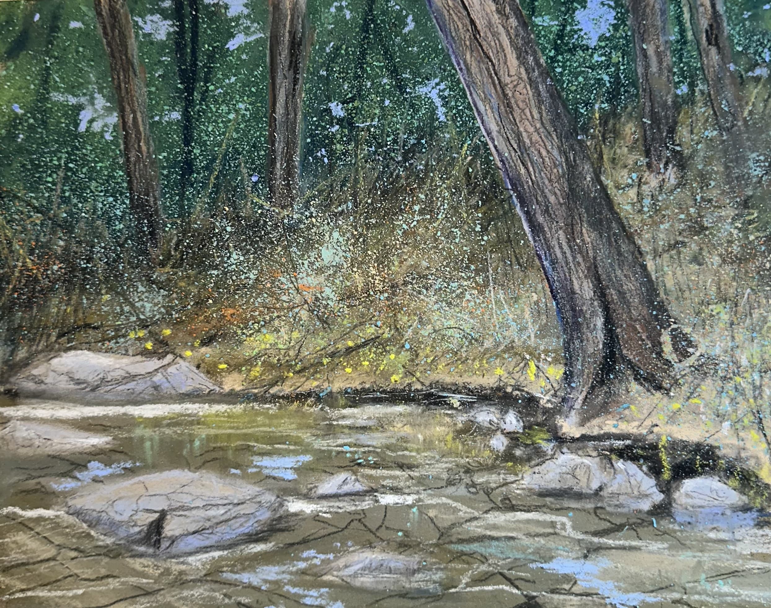 Leaning  8 x 10