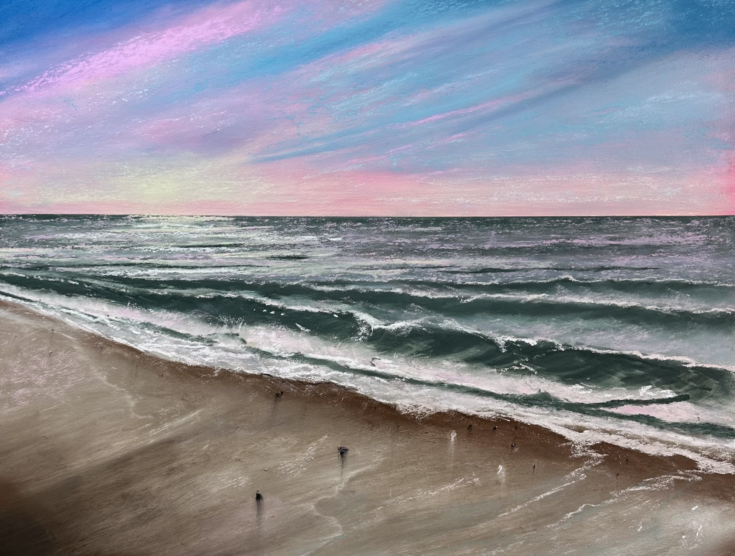 Lite Waves  16 x 20