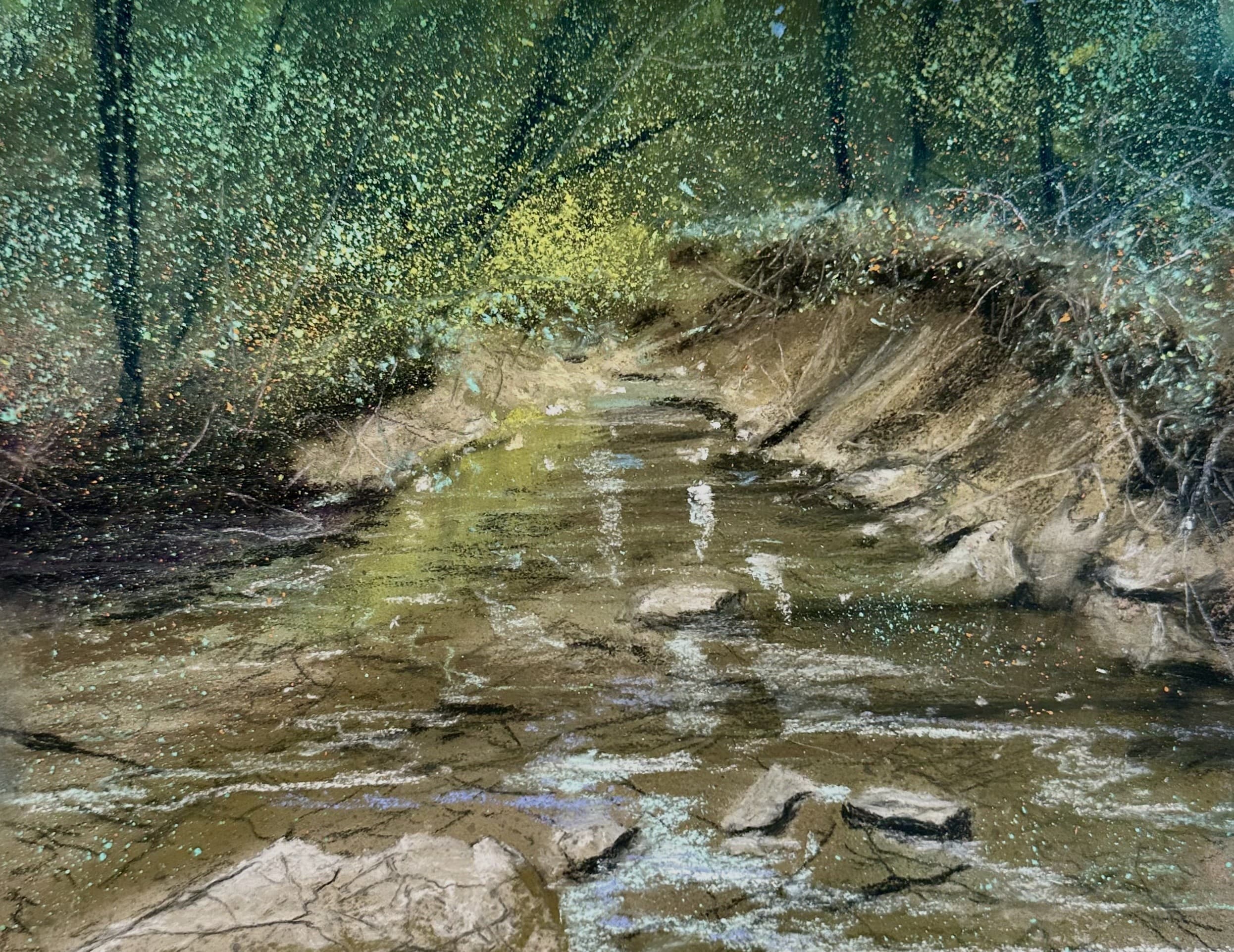 Spring At Ithan Creek  8 x 10