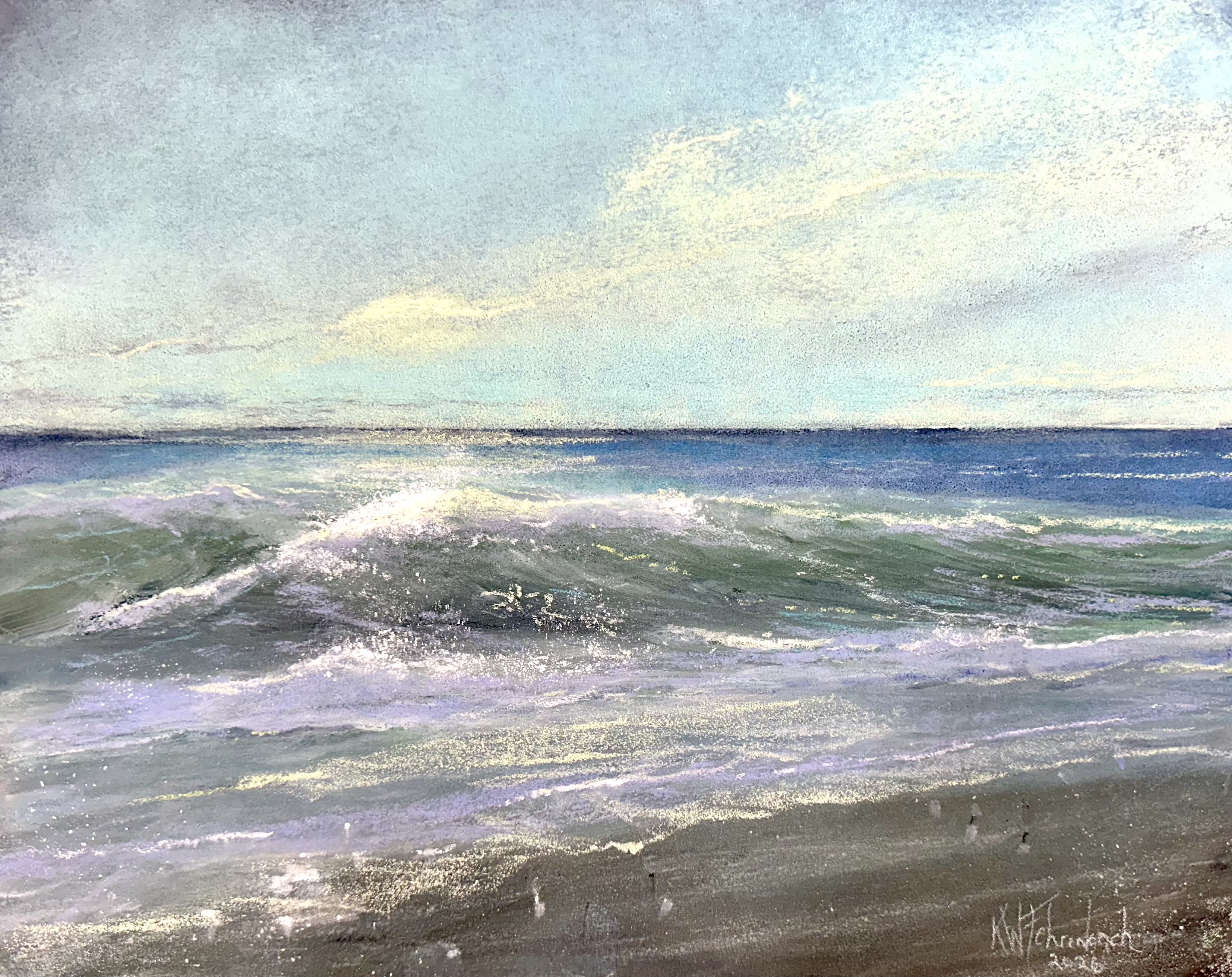 Early Morning Burnoff  11 x 14