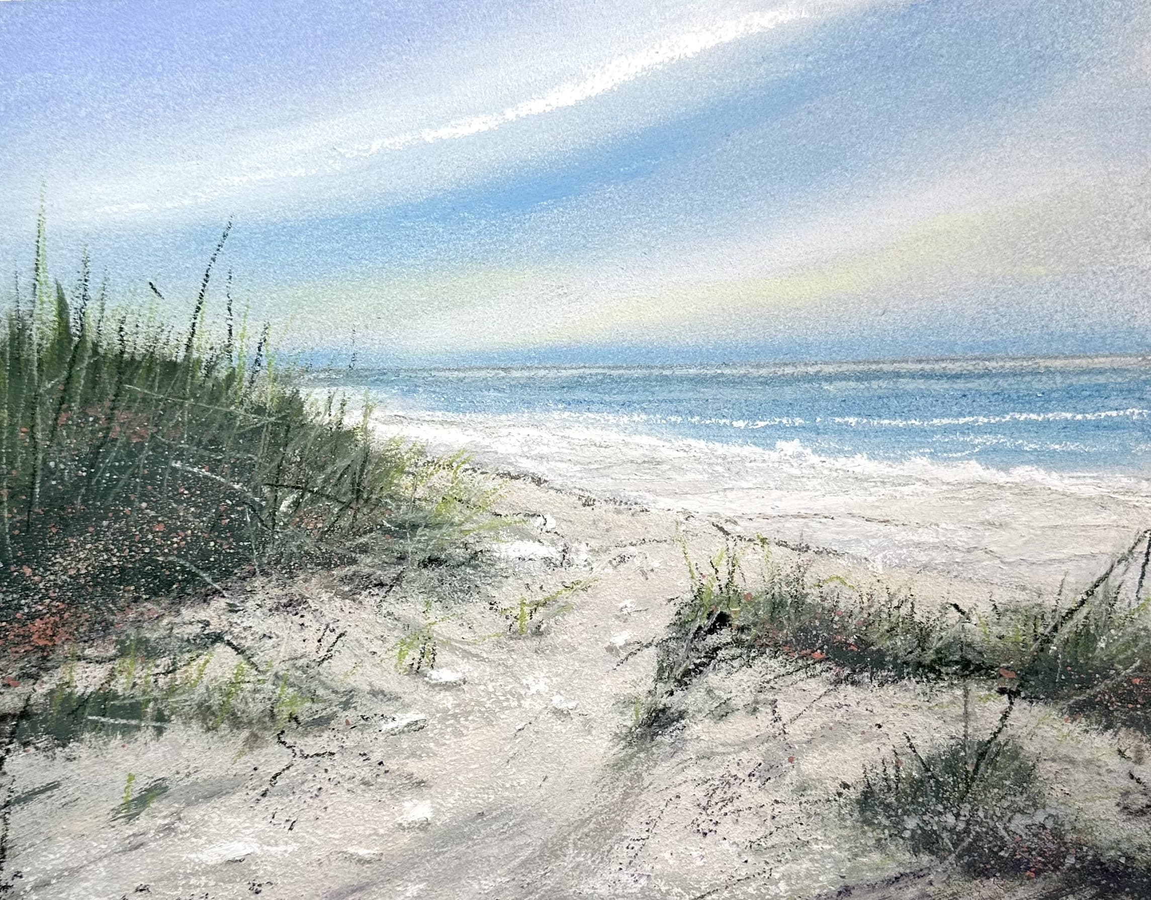 Sand Cut  8 x 10