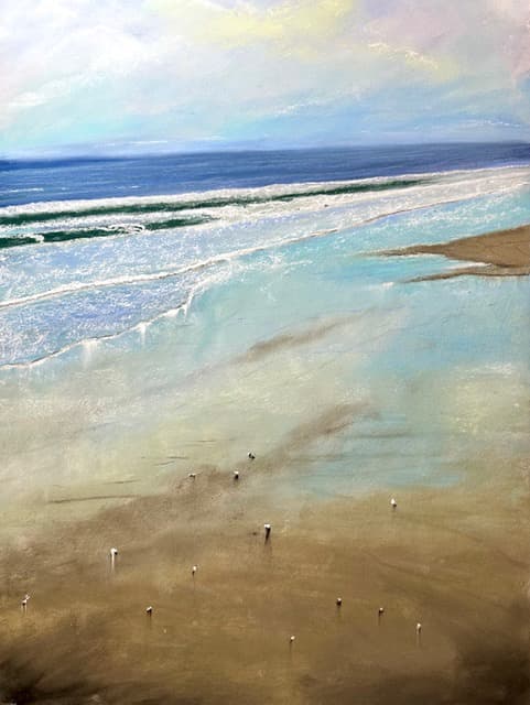 Pulling Away  18 x 24